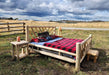 Canadian Log Furniture Bed Frame Log Bed Frame - Yellowstone