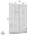 Modubox Closet Organizer Pur 50W Closet Organization System with Drawers - Available in 7 Colours