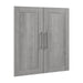 Pending - Modubox Closet Organizer Platinum Grey Pur 2 Door Set For Pur 36W Closet Organizer - Available in 5 Colours