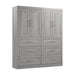 Pending - Modubox Closet Organizer Platinum Grey Pur 72W Closet Organization System with Drawers - Available in 5 Colours