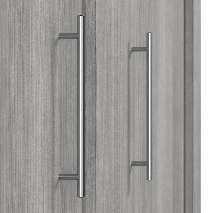 Pending - Modubox Murphy Wall Bed Pur  Murphy Bed and Closet Organizer with Doors (101W) - Available in 5 Colours