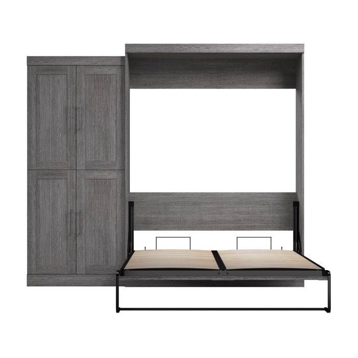 Pending - Modubox Murphy Wall Bed Pur Murphy Bed with Wardrobe (101W) - Available in 5 Colours