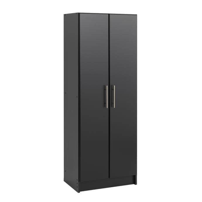 Pending - Modubox Storage Cabinet Black Elite Deep Storage Cabinet with Fixed and Adjustable Shelves - Available in 2 Colours