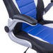 Aosom Gaming Chair Racing Car Office Gaming Chair with Swivel and Adjustable Armrest in Faux Leather - Available in 2 Colours