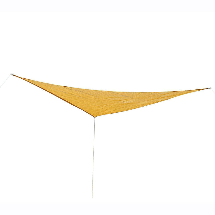 Aosom Shade Sail 10ft Triangle Canopy Sun Shade Sail Canopy with Carrying Bag - Available in 4 Colours