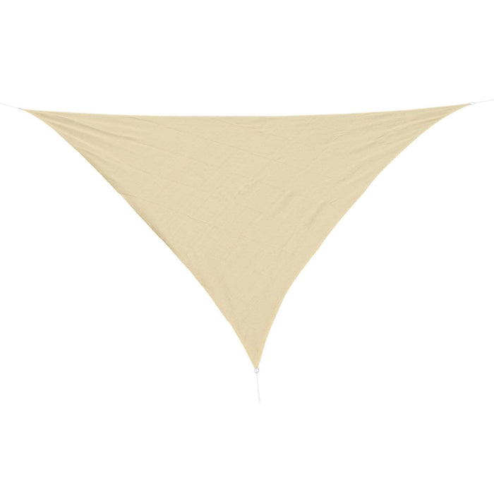 Aosom Shade Sail Sand 10ft Triangle Canopy Sun Shade Sail Canopy with Carrying Bag - Available in 4 Colours