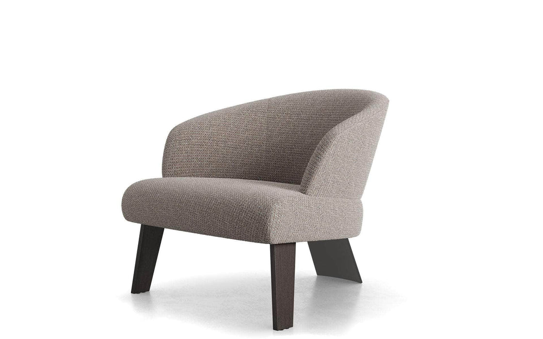 Modloft Lounge Chair Thayer Lounge Chair in Maplewood Fabric