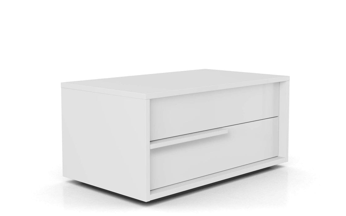 Modloft Nightstand Left Facing / White Jane Left or Right Facing Nightstand - Available in 4 Colours