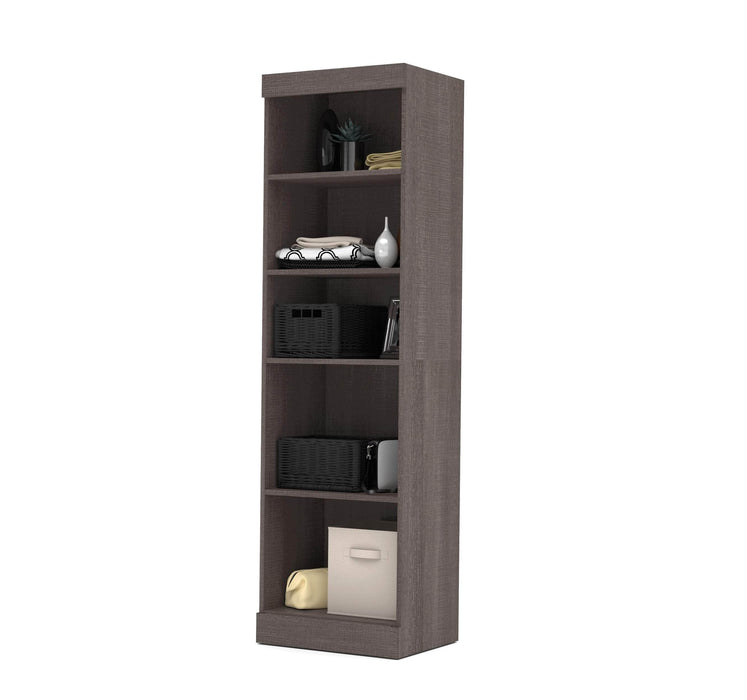 Modubox Bookcase Bark Grey Pur 25“ Storage Unit - Available in 4 Colours