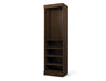 Modubox Bookcase Chocolate Pur 25“ Storage Unit - Available in 4 Colours