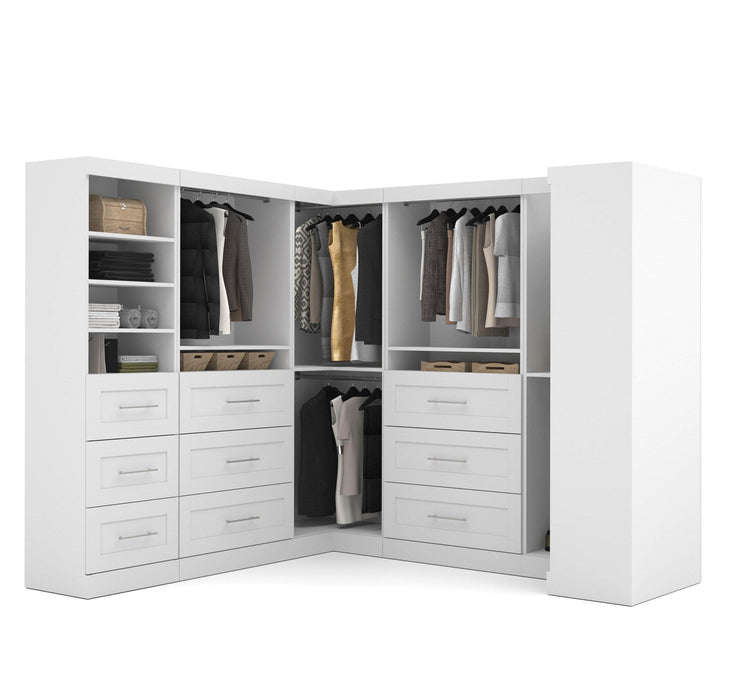 Modubox Closet Organizer White Pur Walk-In Closet Organizer Set - Available in 2 Colours