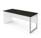 Modubox Desk White & Deep Grey Pro-Concept Plus Table Desk with Rectangular Metal Leg - Available in 2 Colours