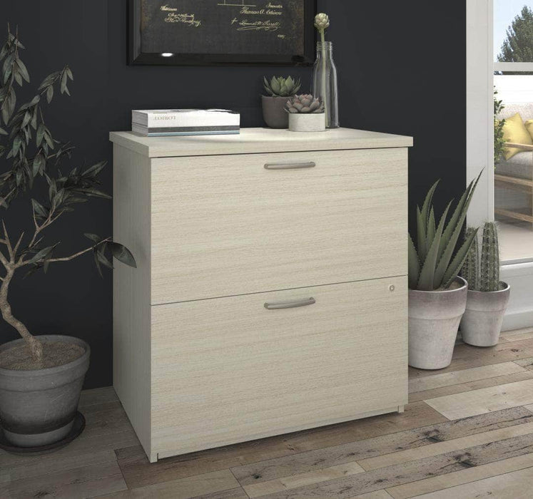 Modubox File Cabinet White Chocolate Logan Lateral File Cabinet - Available in 5 Colours