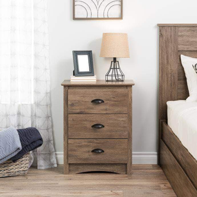 Sonoma 3-Drawer Tall Nightstand - Multiple Options Available