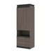 Modubox Storage Cabinet Bark Grey & Graphite Orion 30"W Storage Cabinet with Pull-Out Shelf - Available in 2 Colours