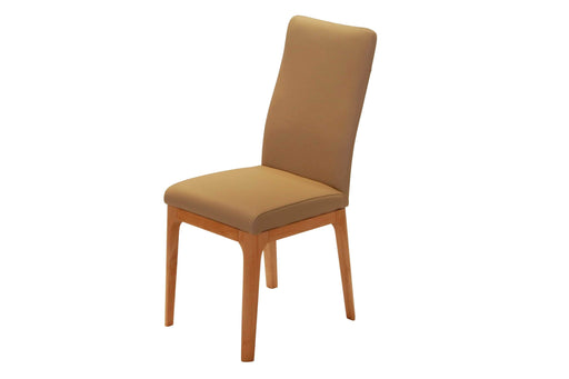 Corcoran Chair Moka Leather Chairs (Set of 2) - Available in 3 Colours