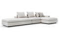 Pending - Modloft Sectionals Lucerne Modular Sofa Set 12 in Ashen Fabric - Available in 2 Configurations