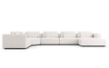 Pending - Modloft Sectionals Spruce Modular Sofa Set 31 - Chalk Fabric
