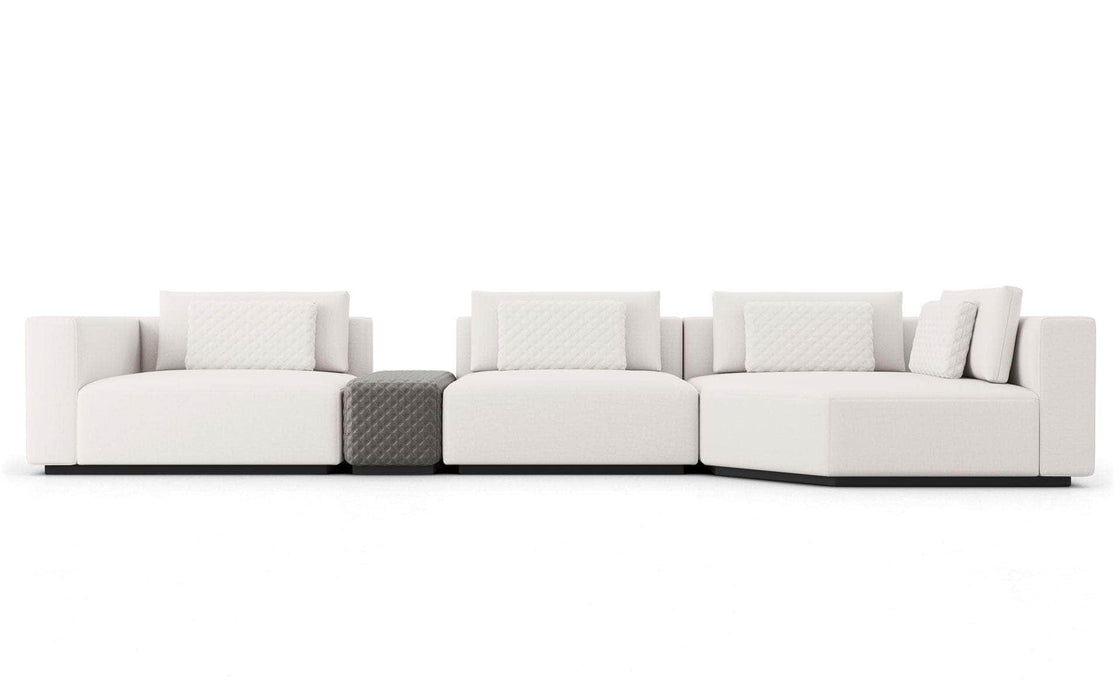 Pending - Modloft Sectionals Spruce Modular Sofa Set 32 in Chalk Fabric - Available in 2 Configurations