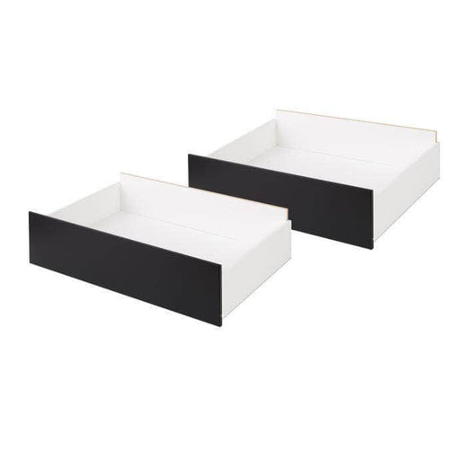 Pending - Modubox Black Select Storage Drawers on Wheels - Set of 2 - Available in 4 Colours
