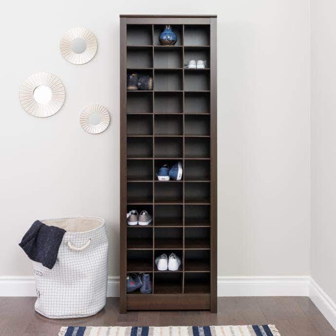Space-Saving Shoe Storage Cabinet - Available in 4 Colours