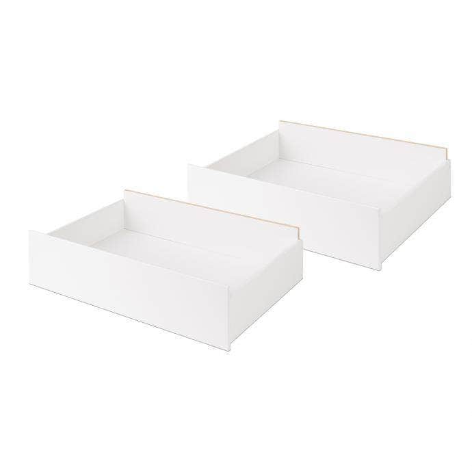 Pending - Modubox White Select Storage Drawers on Wheels - Set of 2 - Available in 4 Colours