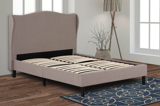 Pending - Primo International Bed Demi Upholstered Wingback Platform Bed - Available in 3 Sizes