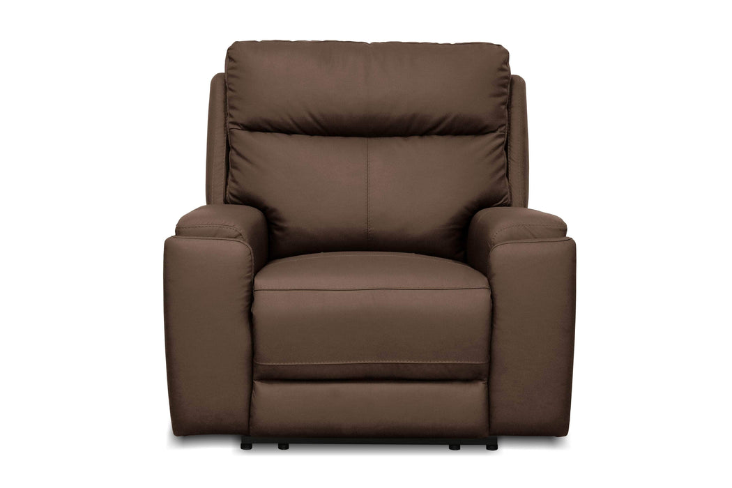 Pending - Primo International Recliner Mabel Power Recliner With Power Headrest. Tan In Brown