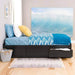 Prepac Bed Black Twin XL Mate’s Platform Storage Bed with Three Drawers - Multiple Options Available