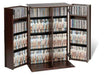 Prepac Multimedia Storage Espresso Locking Media Storage Cabinet with Shaker Doors - Multiple Options Available
