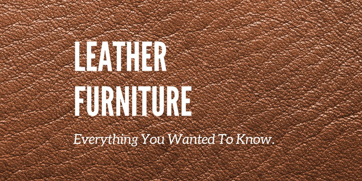 Leather Furniture: Everything You Wanted to Know — Wholesale Furniture ...