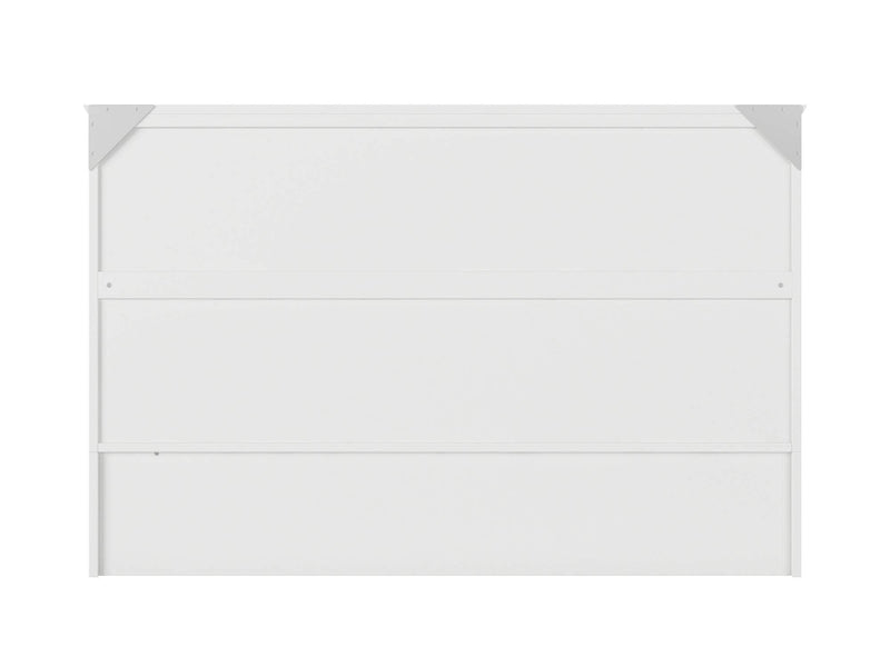 AFI Furnishings Murphy Cabinet Bed Hamilton Murphy Cabinet Bed Chest with 6" Gel Memory Foam Mattress, Storage Drawer and Built-in Charger - Available in 4 Colours and 3 Sizes