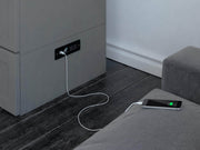 AFI Furnishings Murphy Cabinet Bed Hamilton Murphy Cabinet Bed Chest with 6" Gel Memory Foam Mattress, Storage Drawer and Built-in Charger - Available in 4 Colours and 3 Sizes