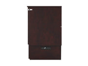 AFI Furnishings Murphy Cabinet Bed Nantucket Murphy Cabinet Bed Chest with 6" Gel Memory Foam Mattress, Storage Drawer and Built-in Charger - Available in 4 Colours and 3 Sizes