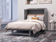 AFI Furnishings Murphy Cabinet Bed Northfield Murphy Cabinet Bed Chest with 6" Gel Memory Foam Mattress, Storage Drawer and Built-in Charger - Available in 6 Colours and 3 Sizes