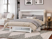 AFI Furnishings Murphy Cabinet Bed Northfield Murphy Cabinet Bed Chest with 6" Gel Memory Foam Mattress, Storage Drawer and Built-in Charger - Available in 6 Colours and 3 Sizes