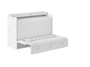 AFI Furnishings Murphy Cabinet Bed Northfield Murphy Cabinet Bed Chest with 6" Gel Memory Foam Mattress, Storage Drawer and Built-in Charger - Available in 6 Colours and 3 Sizes