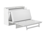 AFI Furnishings Murphy Cabinet Bed Northfield Murphy Cabinet Bed Chest with 6" Gel Memory Foam Mattress, Storage Drawer and Built-in Charger - Available in 6 Colours and 3 Sizes