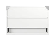 AFI Furnishings Murphy Cabinet Bed Northfield Murphy Cabinet Bed Chest with 6" Gel Memory Foam Mattress, Storage Drawer and Built-in Charger - Available in 6 Colours and 3 Sizes