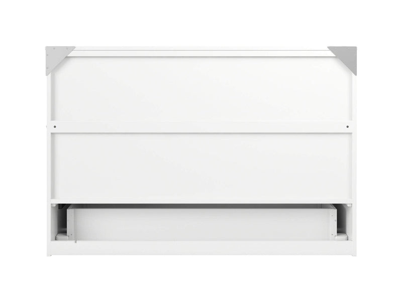 AFI Furnishings Murphy Cabinet Bed Northfield Murphy Cabinet Bed Chest with 6" Gel Memory Foam Mattress, Storage Drawer and Built-in Charger - Available in 6 Colours and 3 Sizes