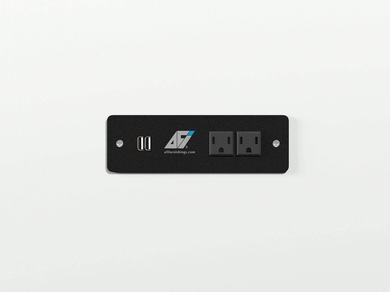 AFI Furnishings Murphy Cabinet Bed Northfield Murphy Cabinet Bed Chest with 6" Gel Memory Foam Mattress, Storage Drawer and Built-in Charger - Available in 6 Colours and 3 Sizes