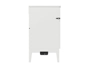 AFI Furnishings Murphy Cabinet Bed Santa Fe Murphy Bed Chest with 6" Gel Memory Foam Mattress and Built-in Charger - Available in 4 Colours and 3 Sizes