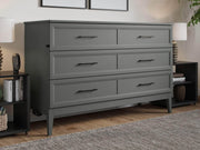 AFI Furnishings Murphy Cabinet Bed Santa Fe Murphy Bed Chest with 6" Gel Memory Foam Mattress and Built-in Charger - Available in 4 Colours and 3 Sizes