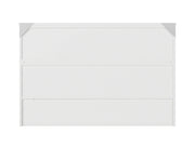 AFI Furnishings Murphy Cabinet Bed Southampton Murphy Cabinet Bed Chest with 6" Gel Memory Foam Mattress, Storage Drawer and Built-in Charger - Available in 3 Colours and 3 Sizes