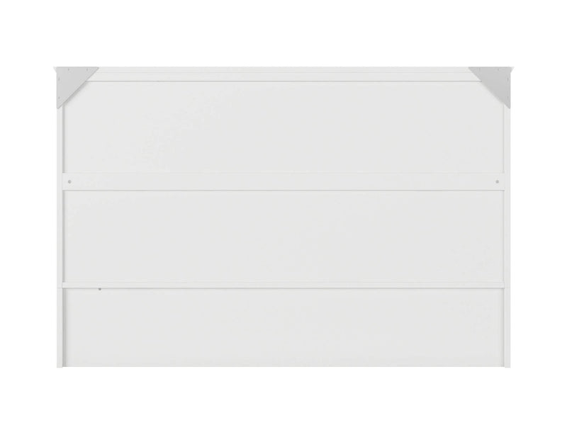 AFI Furnishings Murphy Cabinet Bed Southampton Murphy Cabinet Bed Chest with 6" Gel Memory Foam Mattress, Storage Drawer and Built-in Charger - Available in 3 Colours and 3 Sizes