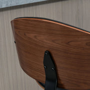 Aosom Bar Stool Adjustable Bar Stools with Faux Leather (Set of 2) - Available in 2 Colours