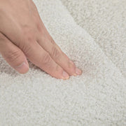 Aosom Bar Stool Swivel Adjustable Bar Stools (Set of 2) With Faux Leather and Linen Touch Fabric - Available in 5 Colours