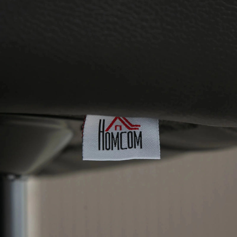 Aosom Bar Stool Swivel Faux Leather Adjustable Bar Stools (Set of 2) - Available in 6 Colours