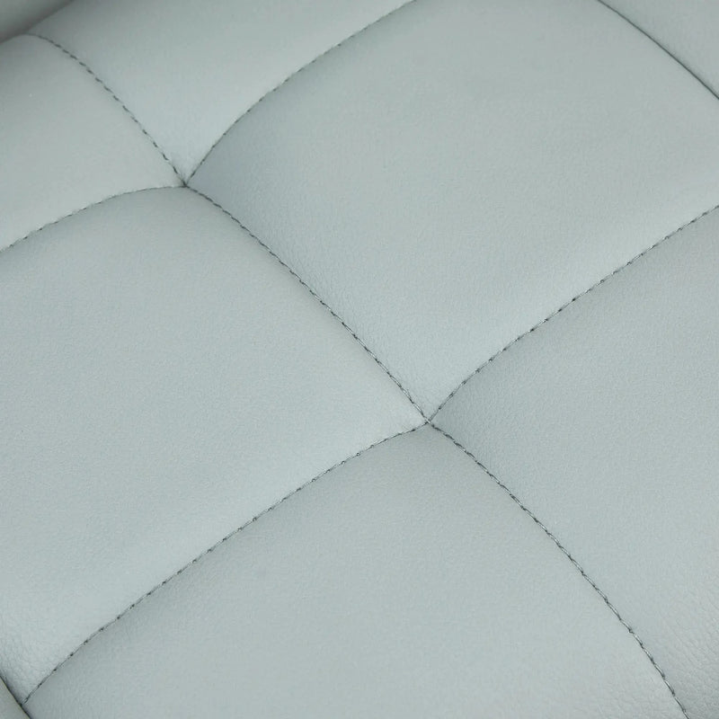 Aosom Bar Stool Swivel Faux Leather Adjustable Bar Stools (Set of 2) - Available in 6 Colours