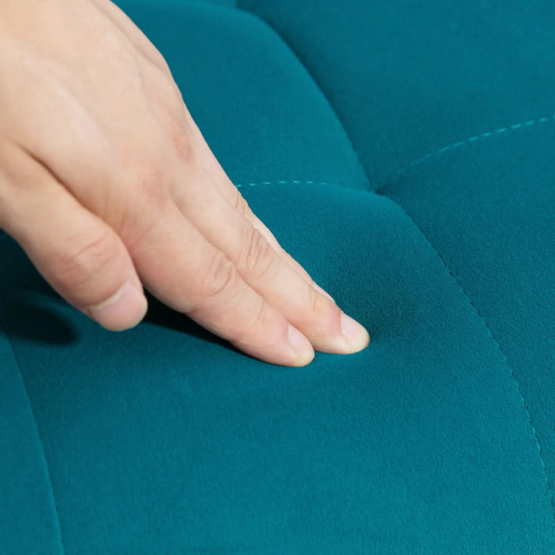 Aosom Bar Stool Swivel Faux Leather Adjustable Bar Stools (Set of 2) - Available in 6 Colours